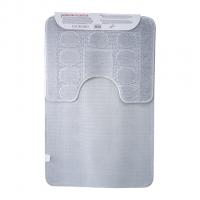 Набор ковриков д/ванной Zalel  2 пр. 55х90 (серый)