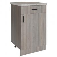 Стол разделочный 50 шимо/ясень светлый (1 ящик), столешница гранит пёстрый