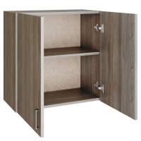 шкаф навесной кухонный 60 шимо/ясень светлый