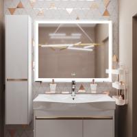 Зеркало MIXLINE "Минио-2" 1000*800 (ШВ) сенсорный выключатель, светодиодная подсветка + подогрев