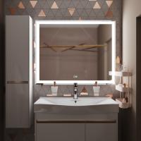 Зеркало MIXLINE "Минио-2" 1000*800 (ШВ) сенсорный выключатель, светодиодная подсветка + подогрев