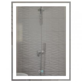 Зеркало MIXLINE "Минио-2" 600*800 (ШВ) сенсорный выключатель, светодиодная подсветка + подогрев