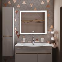 Зеркало MIXLINE "Минио-2" 800*700 (ШВ) сенсорный выключатель, светодиодная подсветка + подогрев