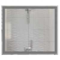 Зеркало MIXLINE "Минио-2" 800*700 (ШВ) сенсорный выключатель, светодиодная подсветка + подогрев