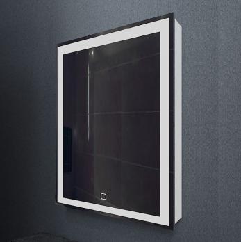 Зеркальный шкаф MIXLINE "Минио" 600*800 (ШВ) левый,сенсорный выкл, светодиодная подсветка