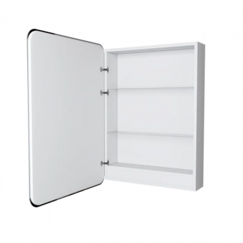 Зеркальный шкаф MIXLINE "ВИКТОРИЯ" 600*800 (ШВ) левый, сенсорный выкл, светодиодная подсветка