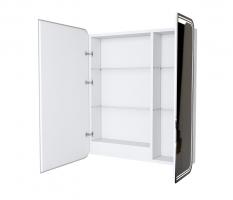 Зеркальный шкаф MIXLINE "ВИКТОРИЯ" 700*800 (ШВ) 2 ств,левый, сенсорный выкл, светодиодная подсветка