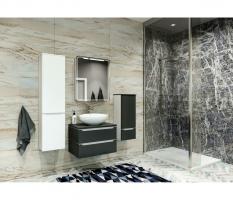 Зеркальный шкаф MIXLINE "ВИКТОРИЯ" 700*800 (ШВ) 2 ств,правый, сенсорный выкл, светодиодная подсветка