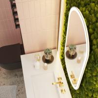 Зеркало MIXLINE "Виола" 500*1000 (ШВ) сенсорный выкл., светодиодная подсветка гор/верт крепеж