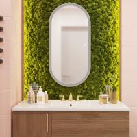 Зеркало MIXLINE "Виола" 500*1000 (ШВ) сенсорный выкл., светодиодная подсветка гор/верт крепеж