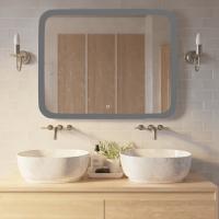 Зеркало MIXLINE "Стив" 1000*800 (ШВ) сенсорный выключатель, светодиодная подсветка