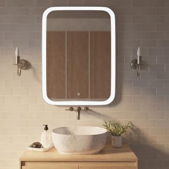 Зеркало MIXLINE "Стив" 685*915 (ШВ) сенсорный выключатель, светодиодная подсветка