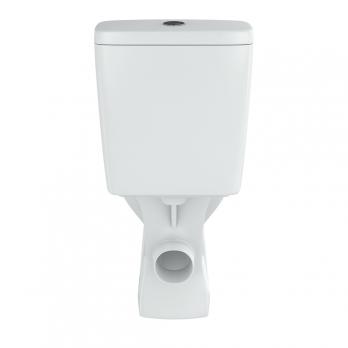 Унитаз-компакт "Рим" белый (гориз, нижн, сид. полип.м/лифт, 2-кн.арм. Oliv) (Rosa)