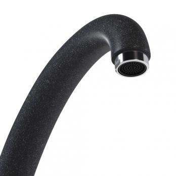 Смеситель для кухни 35к MIXLINE ML-GS02 (343) антрацит высок. излив