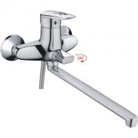 Смеситель для ванны и раковины 40к HB2207 HAIBA див корп L-нос