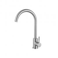 Смеситель для кухни 35к HB71304-3 HAIBA боковая б/отв п/гайку НЕРЖ