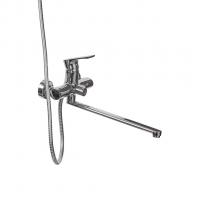 Смеситель для ванны и раковины 35к ПРОФСАН ПСМ-100-2 "ЭЛИТ" эксцентрики "ЕВРО", ХРОМ