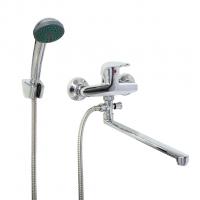 Смеситель для ванны и раковины 40к ПРОФСАН ПСМ-521-072 "ЕВРО", эксцентрики "ЕВРО", ХРОМ