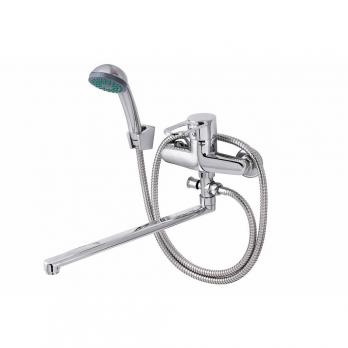 Смеситель для ванны и раковины 40к ПРОФСАН ПСМ-521-К008 "ПЛЮС" эксцентрики "РУС", ХРОМ