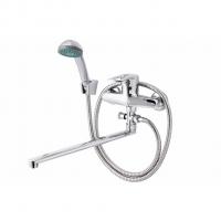 Смеситель для ванны и раковины 40к ПРОФСАН ПСМ-521-К017 "ПЛЮС" эксцентрики "РУС", ХРОМ