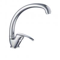 Смеситель для кухни 35к ПРОФСАН ПСМ-104-3 "КОМПЛЕКТАЦИЯ" высокий пов. излив, п/гайку ХРОМ