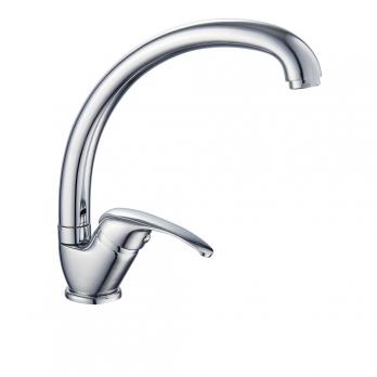 Смеситель для кухни 35к ПРОФСАН ПСМ-104-3 "КОМПЛЕКТАЦИЯ" высокий пов. излив, п/гайку ХРОМ