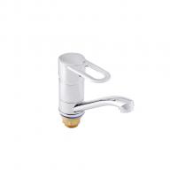 Смеситель для кухни 40к ПРОФСАН ПСМ-215-008 "ПЛЮС"  длин. пов. излив, п/гайку, без подводки ХРОМ