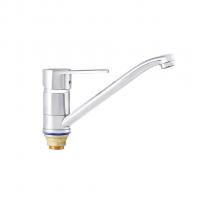 Смеситель для кухни 40к ПРОФСАН ПСМ-425-008 "ПЛЮС"  длин. пов. излив, без подводки, п/гайку ХРОМ