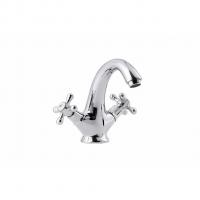 Смеситель для раковины 1/2 кер ПРОФСАН ПСМ-712-89 "СТАНДАПРТ А" литой, под "шпильку" б/подв,ХРОМ