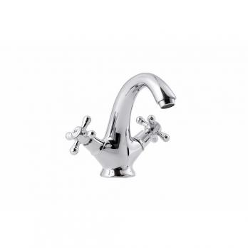 Смеситель для раковины 1/2 кер ПРОФСАН ПСМ-712-89 "СТАНДАПРТ А" литой, под "шпильку" б/подв,ХРОМ