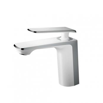 Смеситель для раковины 35к HB10548-8 HAIBA БЕЛЫЙ/ХРОМ^