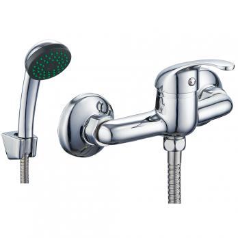 Смеситель для душа 35к ПРОФСАН ПСМ-104-4 "КОМПЛЕКТАЦИЯ" тип См-ДшОНРШл, эксцентрики "ЕВРО", ХРОМ