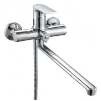 Смеситель для ванны и раковины 35к ПРОФСАН ПСМ-400-2 "400" , эксцентрики "ЕВРО", ХРОМ