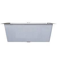 Мойка настол.монтаж 53х43 (3,0) вып 3 1/2  MIXLINE PRO с ФАСКОЙ 22см с сифоном (сатин)