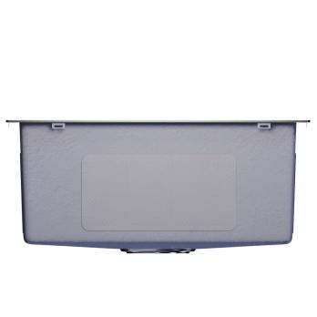 Мойка подст.монтаж 45х45 (3,0) вып 3 1/2  MIXLINE PRO 20см с сифоном (сатин)