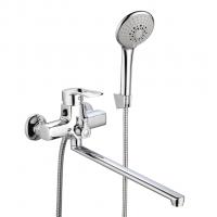 Смеситель для ванны и раковины 40к ПРОФСАН ПСМ-777-017 "ПЛЮС"  эксцентрики "ЕВРО",  ХРОМ