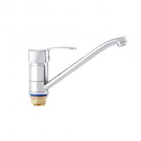 Смеситель для кухни 40к ПРОФСАН ПСМ-425-023 "ПЛЮС" длин. пов. излив, б/подводки,  ХРОМ