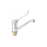 Смеситель для раковины 40к ПРОФСАН ПСМ-215-055 "МЕДИК"  длин. пов излив, б/подв мед. ХРОМ