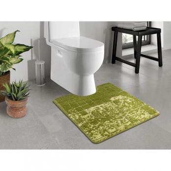 Коврик д/туалета Shahintex Vintage  60*80 зеленый (01)