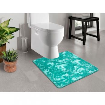 Коврик д/туалета Shahintex Vintage  60*80 мятный (02)