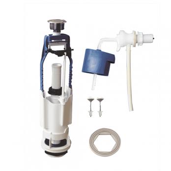 Арматура к смыв.бачку Кноп Уклад метал боковой подвод D40 (А105.56.14.3)