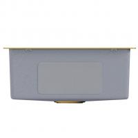 Мойка подст.монтаж 50х44 (3,0) вып 3 1/2  MIXLINE PRO 20см с сифоном (золото)