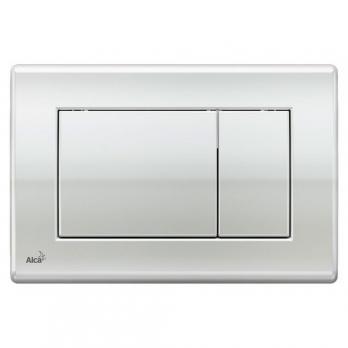 Кнопка для инсталляции ALCAPLAST/Alcadrain М271 квадрат, хром-глянец