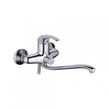 Смеситель для ванны и раковины 40к CN2229 CRON S-излив 300 мм, ХРОМ