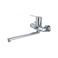 Смеситель для ванны и раковины 40к CN22337 CRON L-излив 400 мм, с душ. аксессуарами ХРОМ