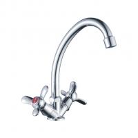 Смеситель для кухни 1/2 кер CN4012 CRON высокий пов. излив, п/шпильку, ХРОМ