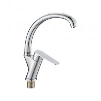 Смеситель для кухни 35к CN70523 CRON высокий пов. излив, п/гайку, ХРОМ