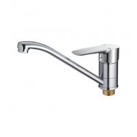 Смеситель для кухни 35к CN72095 CRON длинный пов. излив, п/гайку, ХРОМ