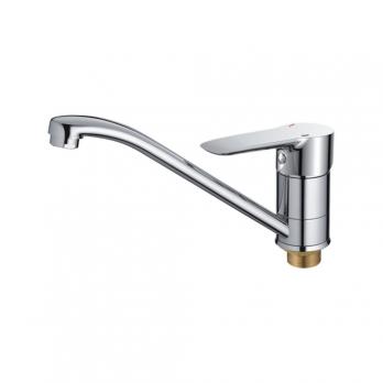 Смеситель для кухни 35к CN72095 CRON длинный пов. излив, п/гайку, ХРОМ