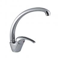 Смеситель для кухни 40к CN4129 CRON высокий пов. излив,  ХРОМ